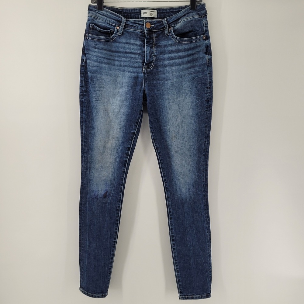 BKE Gabby Skinny Jeans Womens 28 Blue High Rise Curvy Fit Stretch Denim